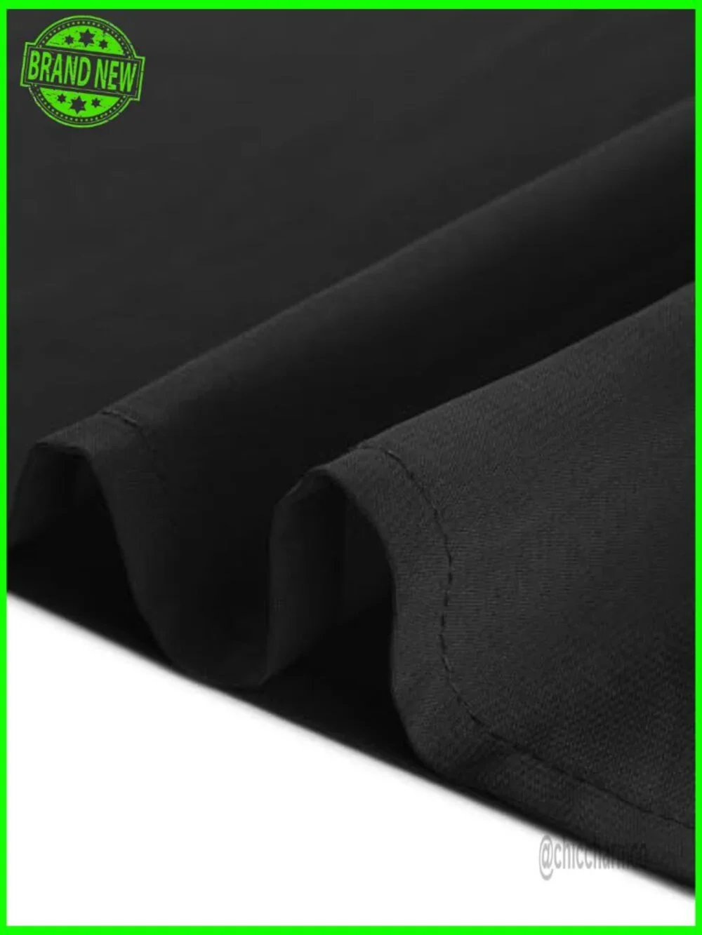 Large Formal Maxi Dress Long Sleeve Chiffon A-Line Crewneck - Picture 5 of 5